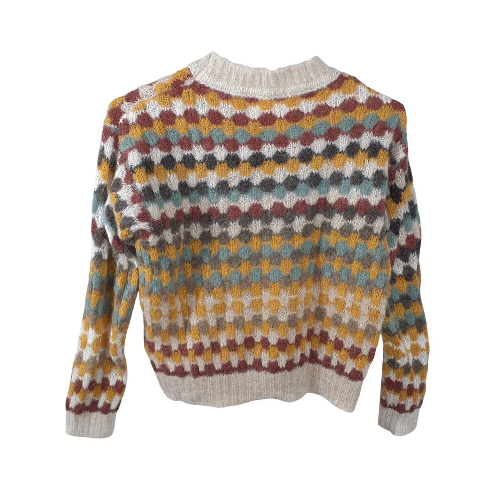 Ba&sh Cozy Multicolor Wade Size 0 Sweater - Picture 3 of 5